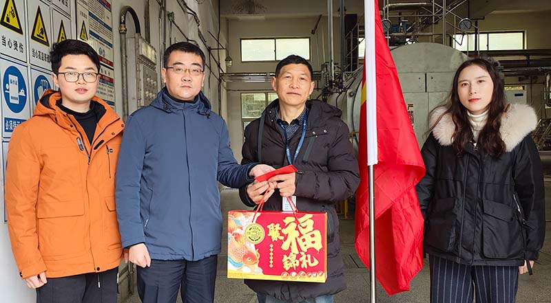 春節慰問送溫暖，歲寒情深暖人心